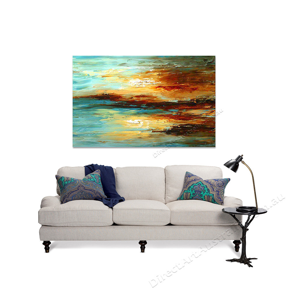 Knife Painting FA68901 on the wall