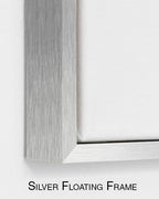 Silver Floating Frame