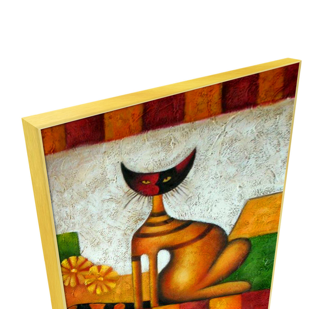 Feline | Canvas Oil Paintings Animal Art Online for Children