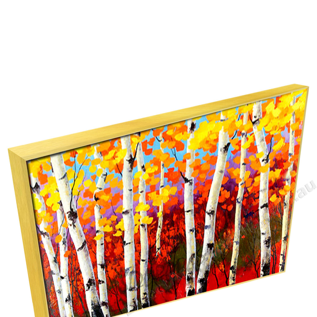 Gold Floating Frame