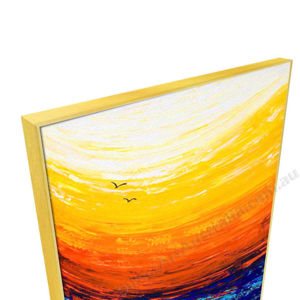 Gold Floating Frame