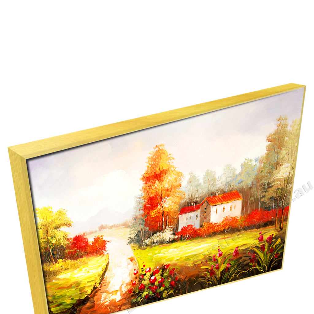 Gold Floating Frame