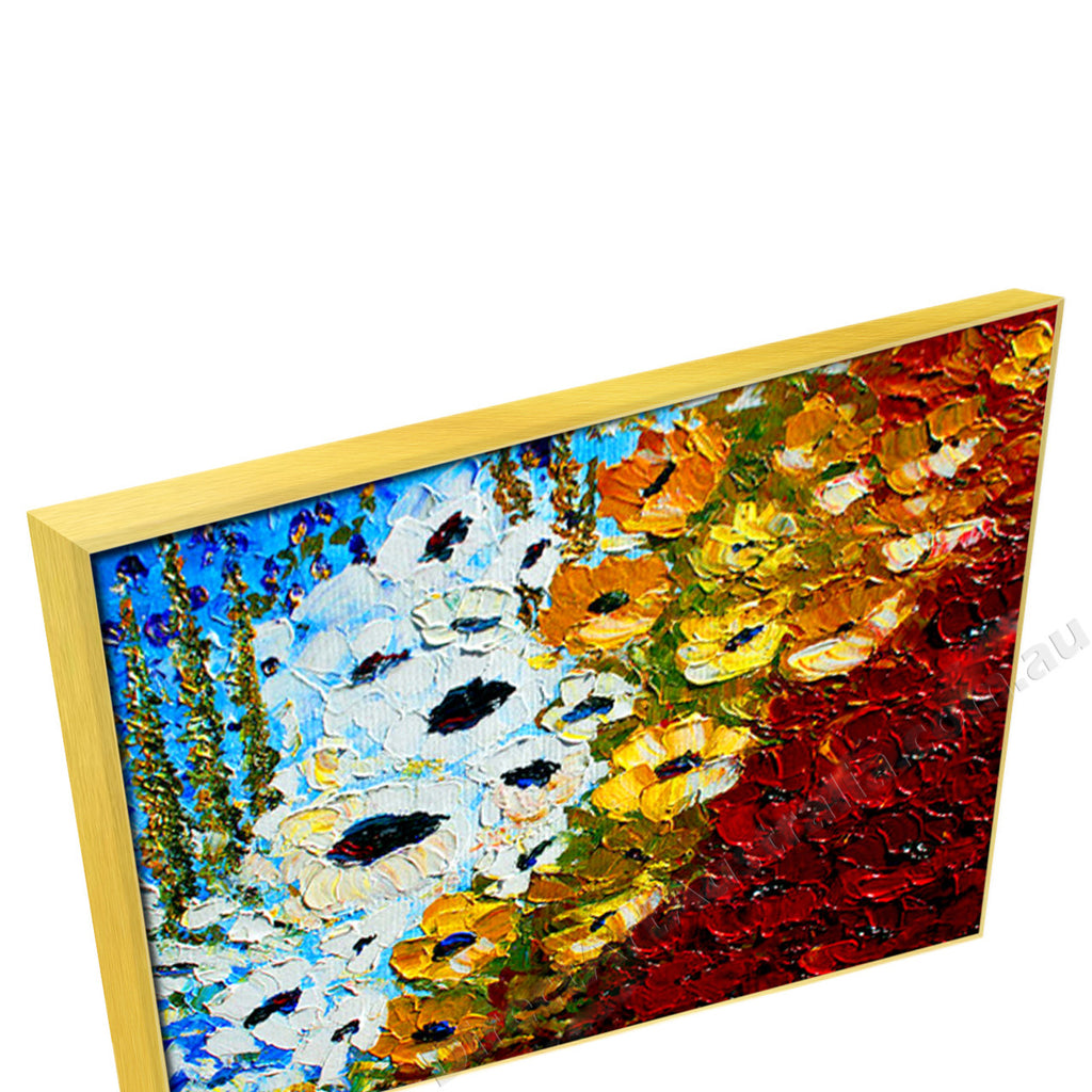 Gold Floating Frame