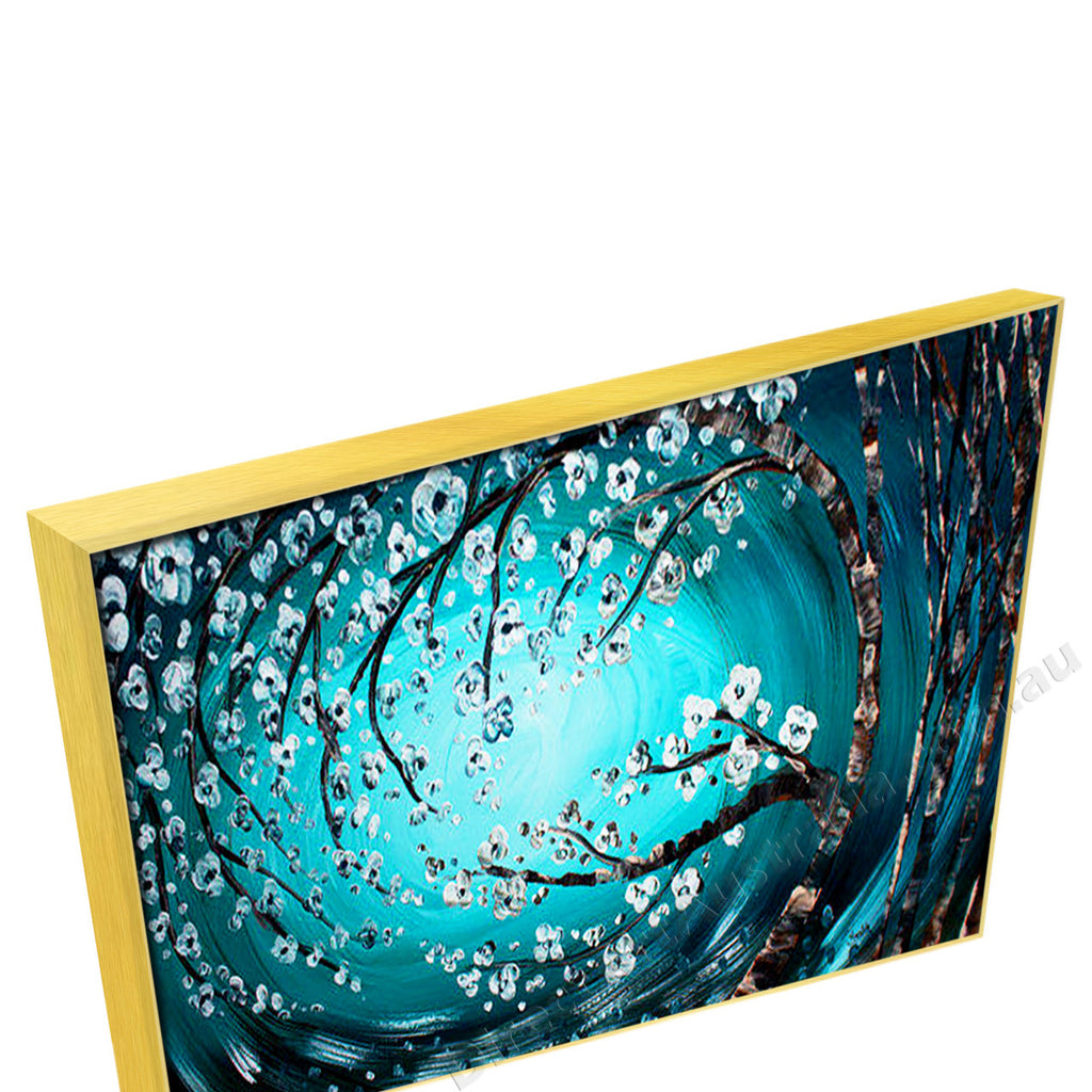 Gold Floating Frame
