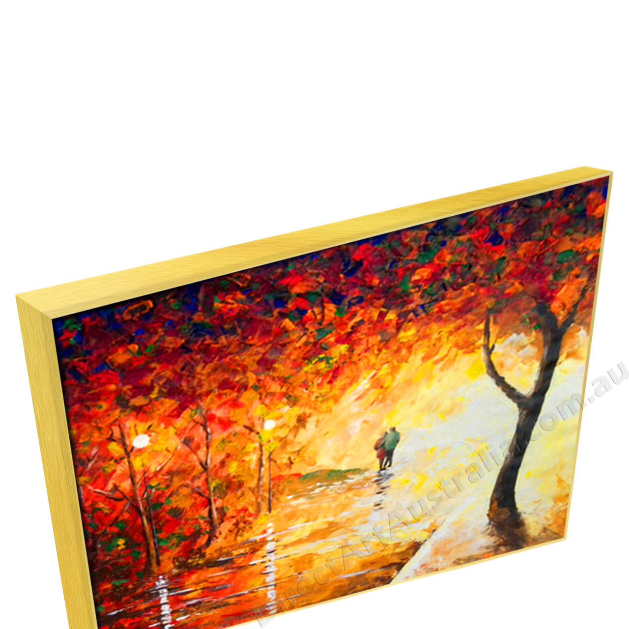 Gold Floating Frame