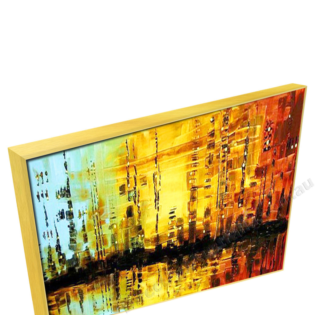 Gold Floating Frame