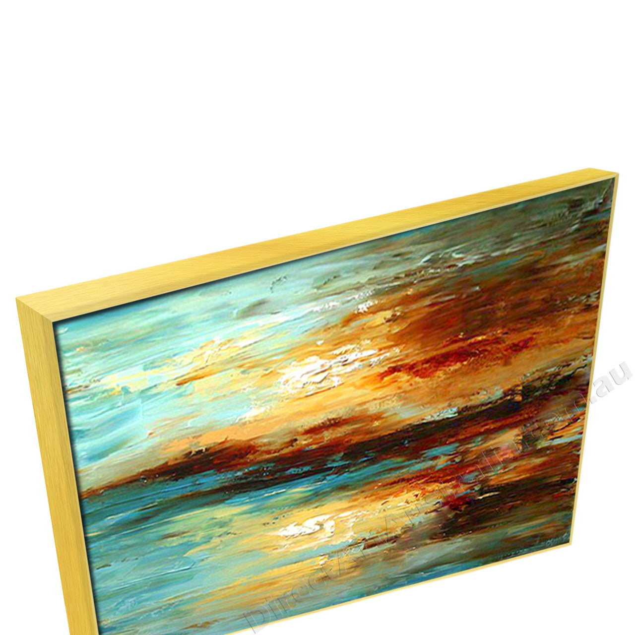 Gold Floating Frame