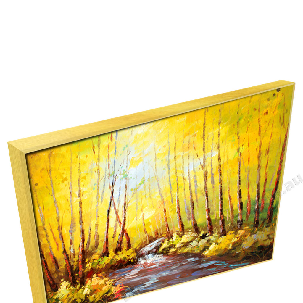 Gold Floating Frame