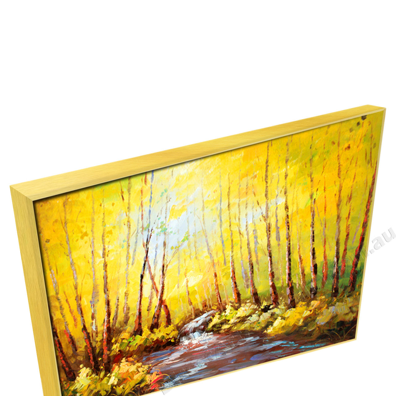 Gold Floating Frame