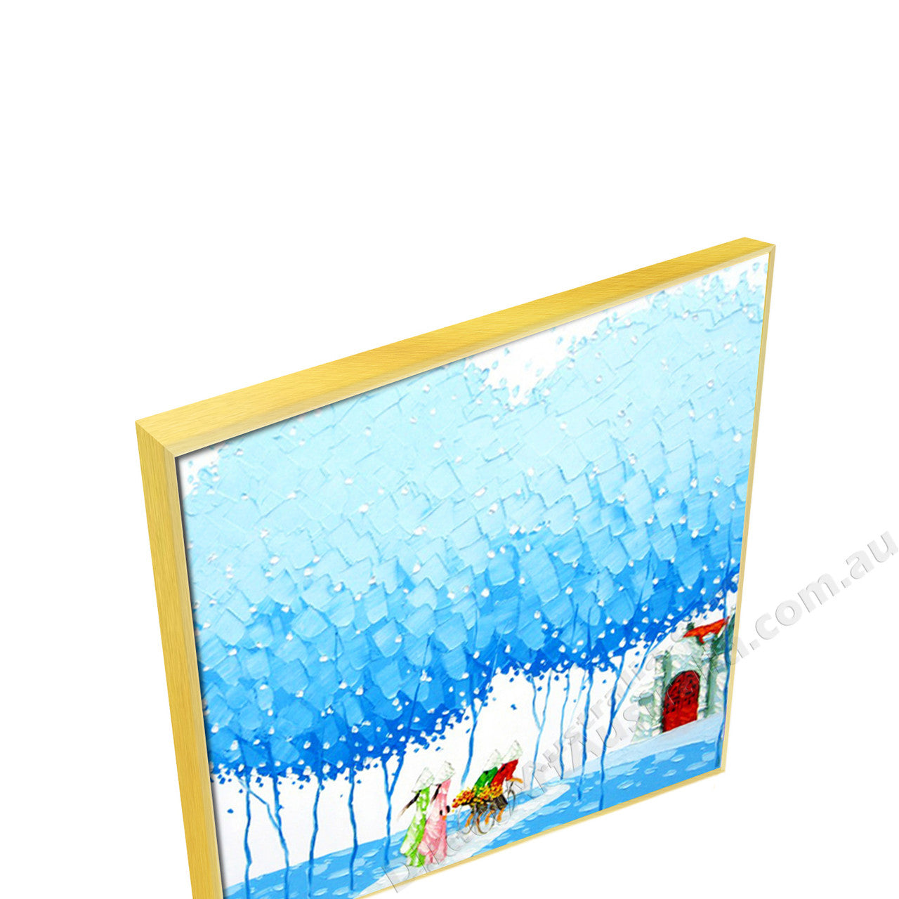 Gold Floating Frame