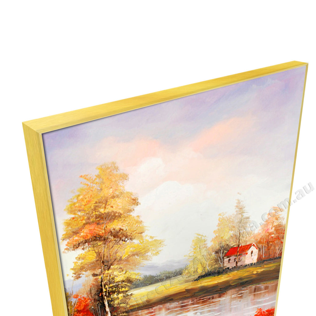 Gold Floating Frame