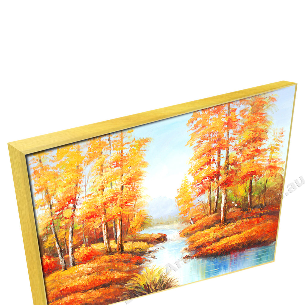 Gold Floating Frame