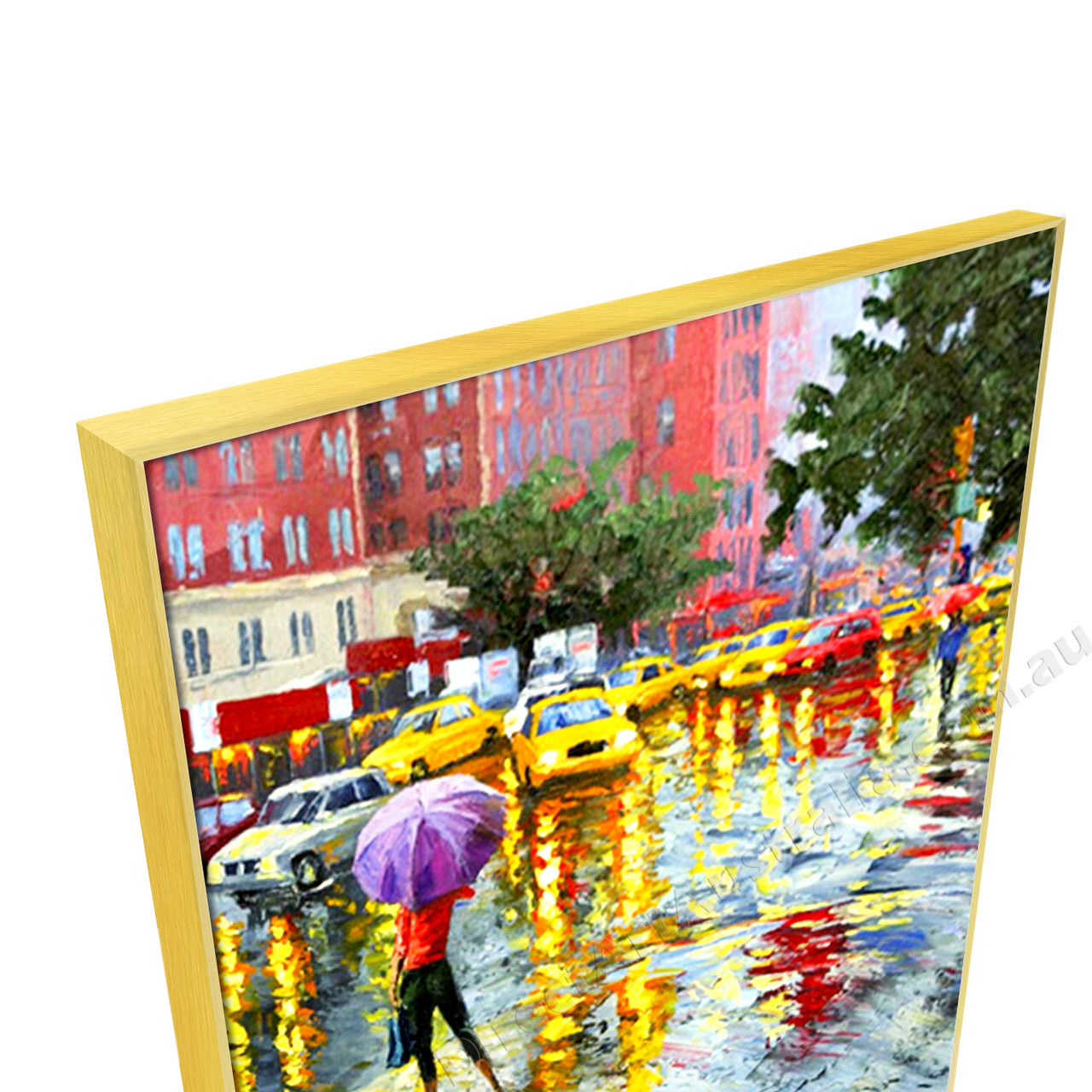 Gold Floating Frame