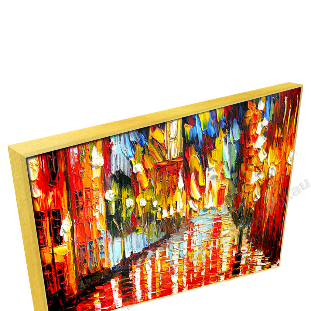 Gold Floating Frame