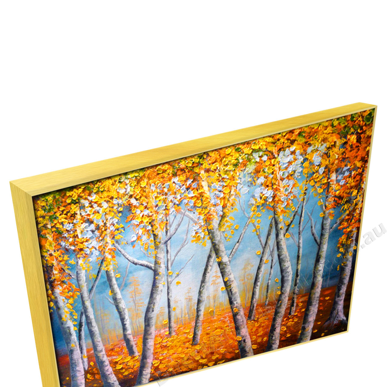 Gold Floating Frame