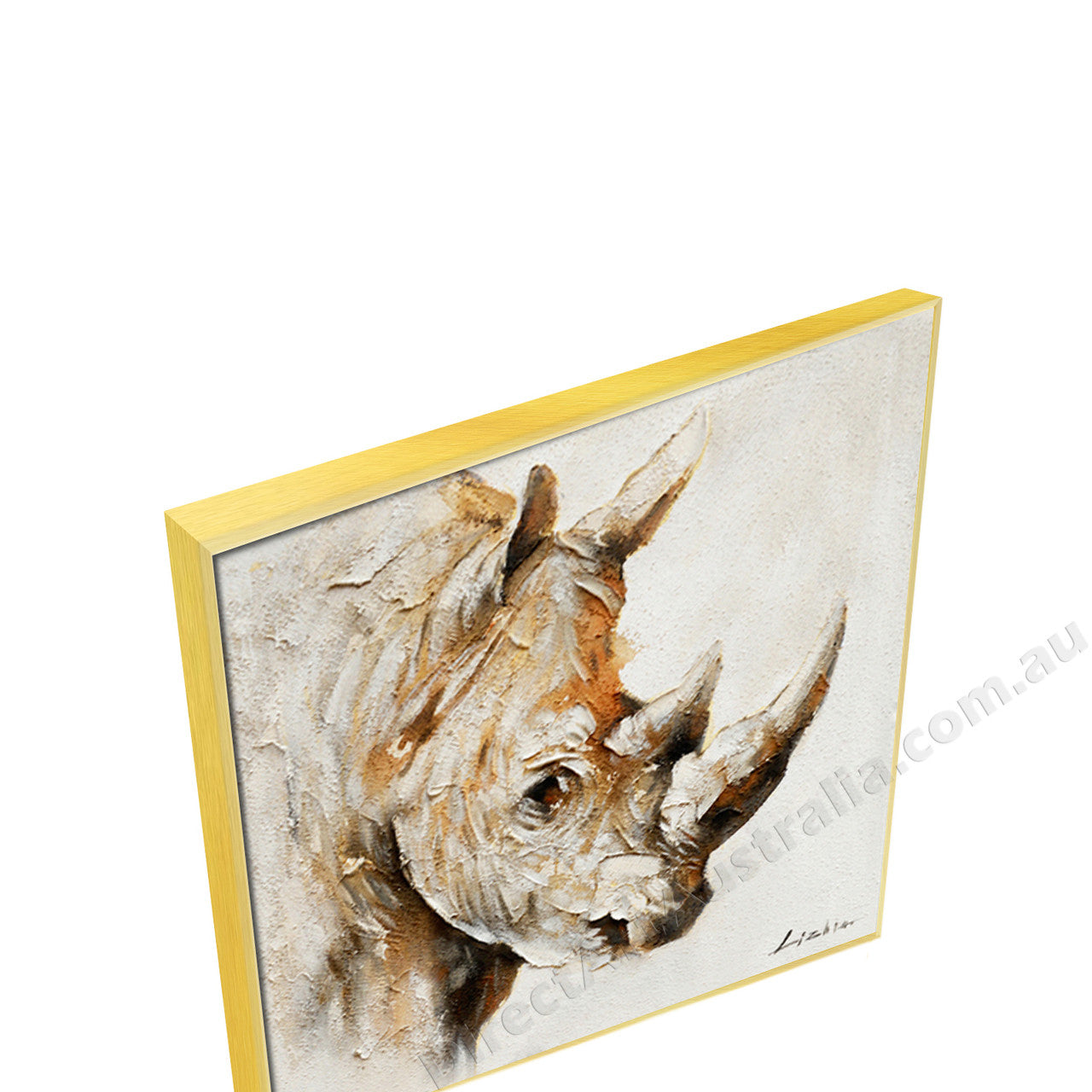 Gold Floating Frame