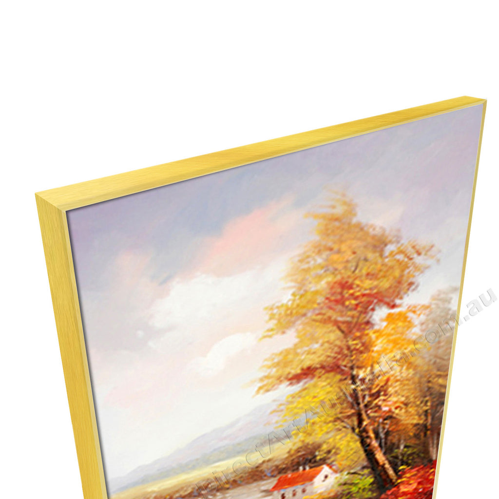 Gold Floating Frame