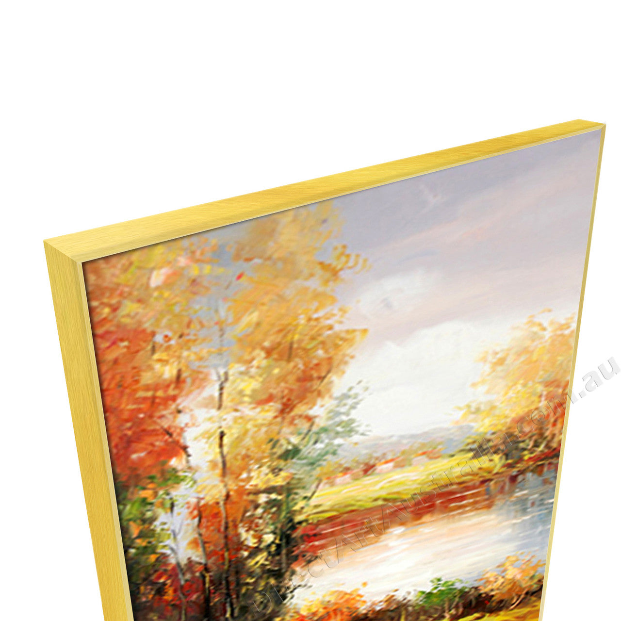 Gold Floating Frame