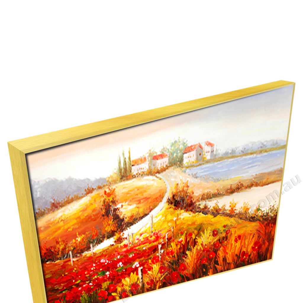 Gold Floating Frame