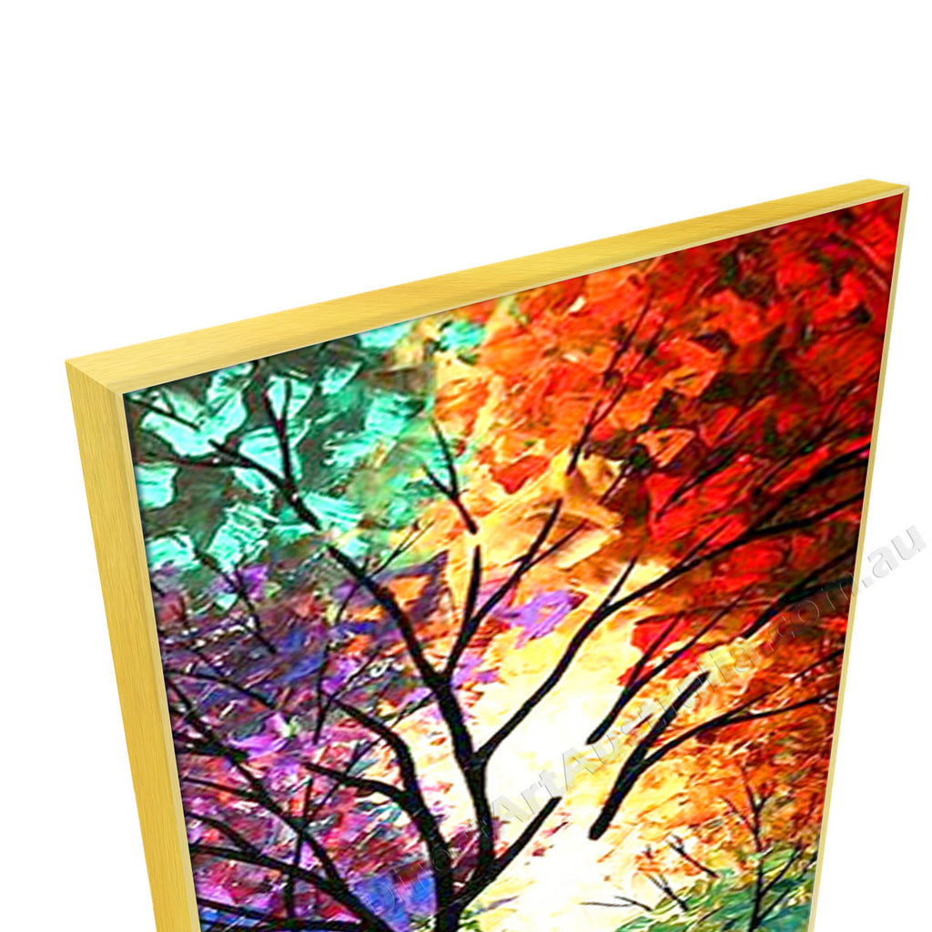 Gold Floating Frame