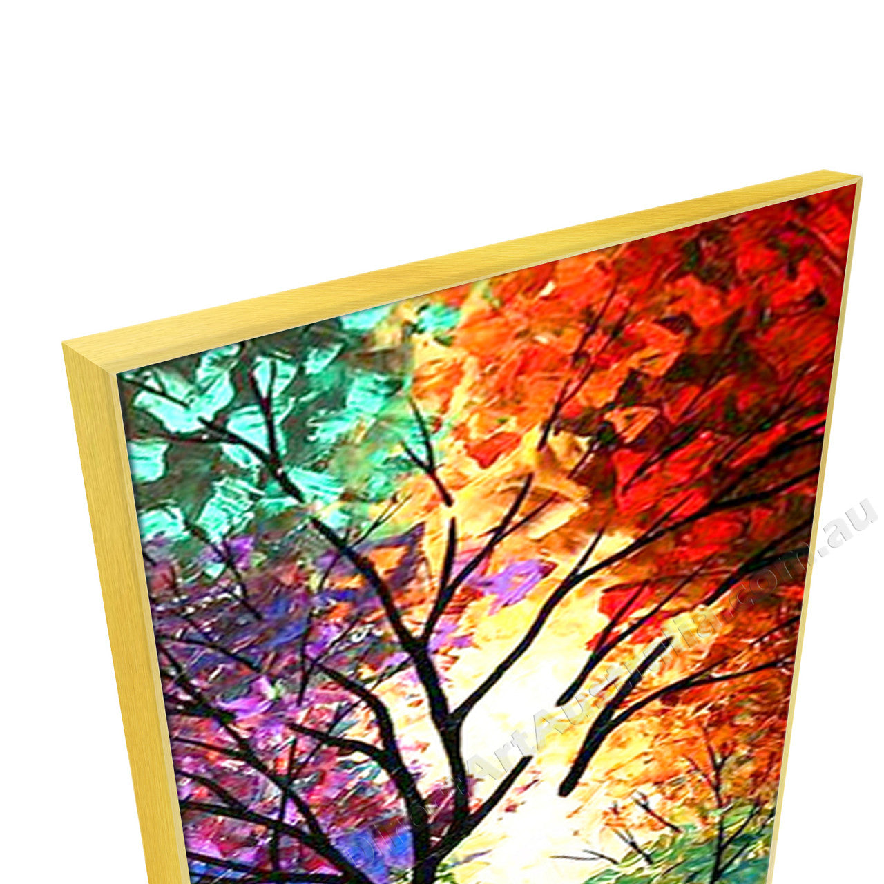 Gold Floating Frame