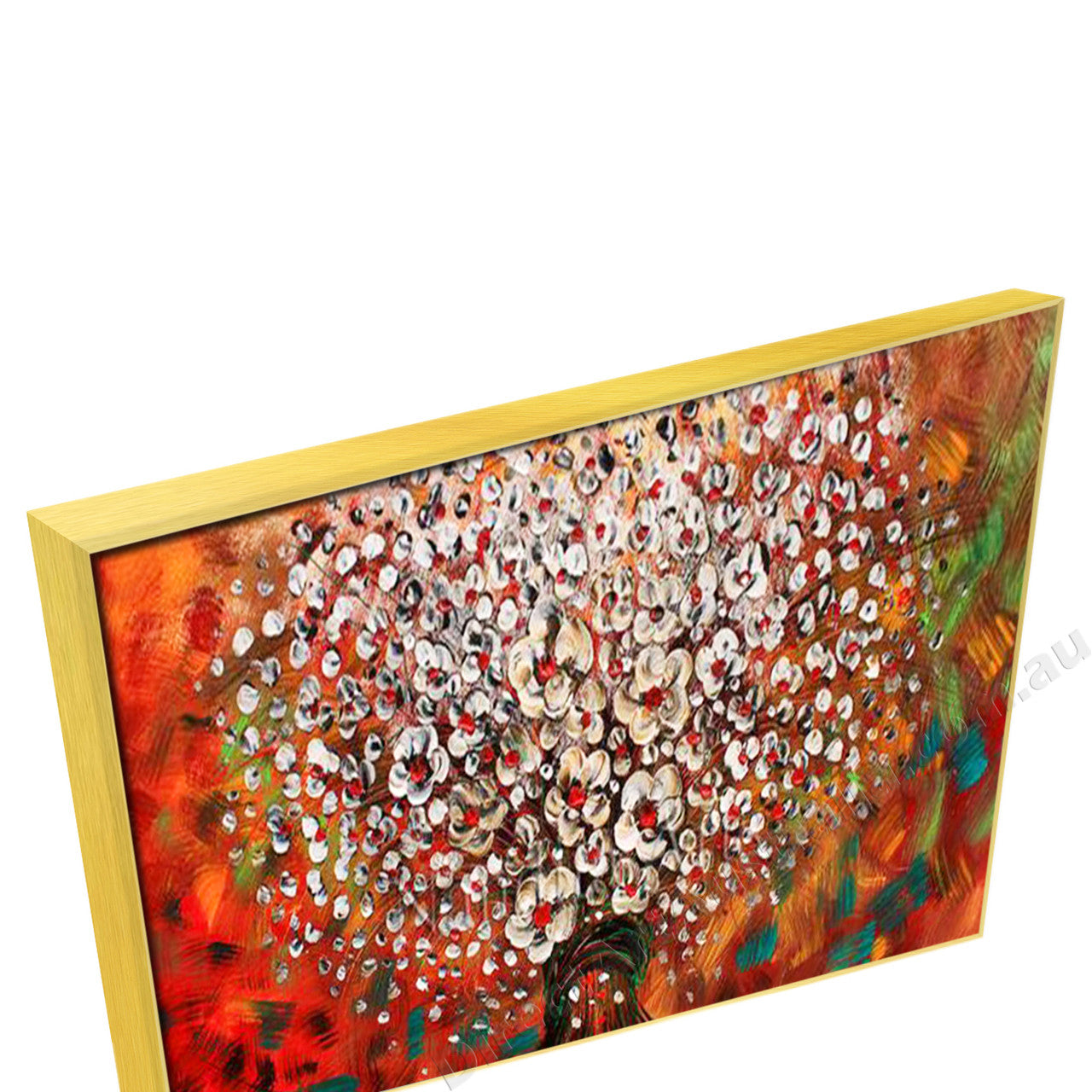 Gold Floating Frame
