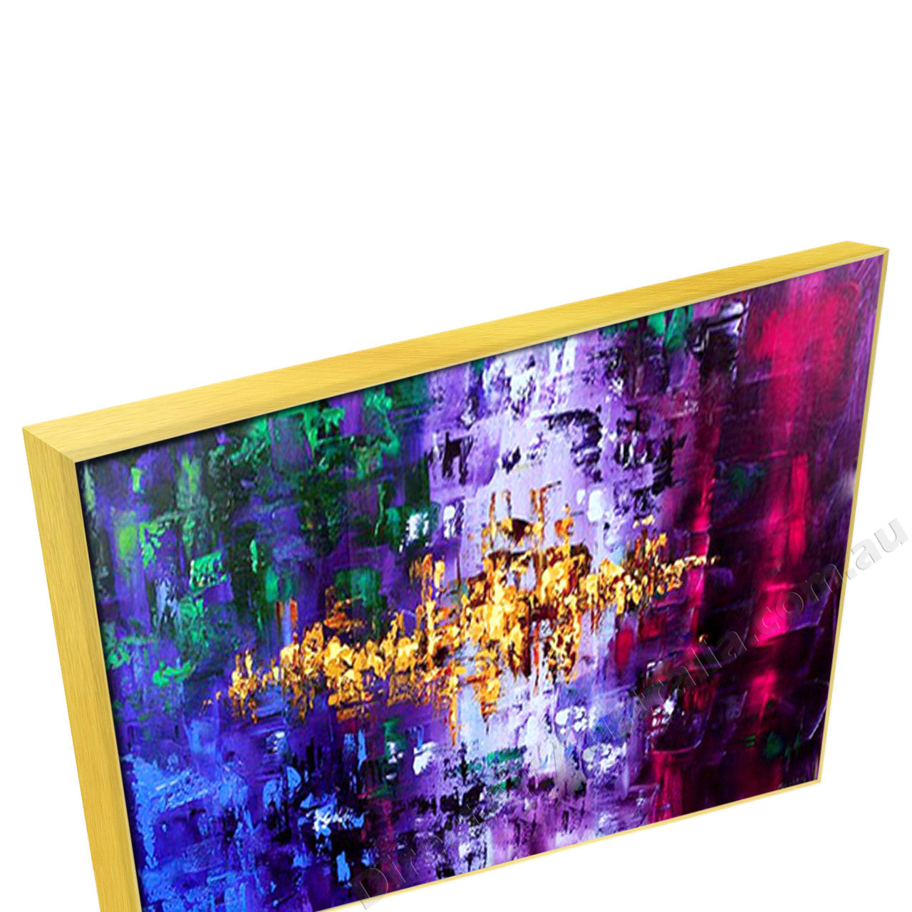 Gold Floating Frame