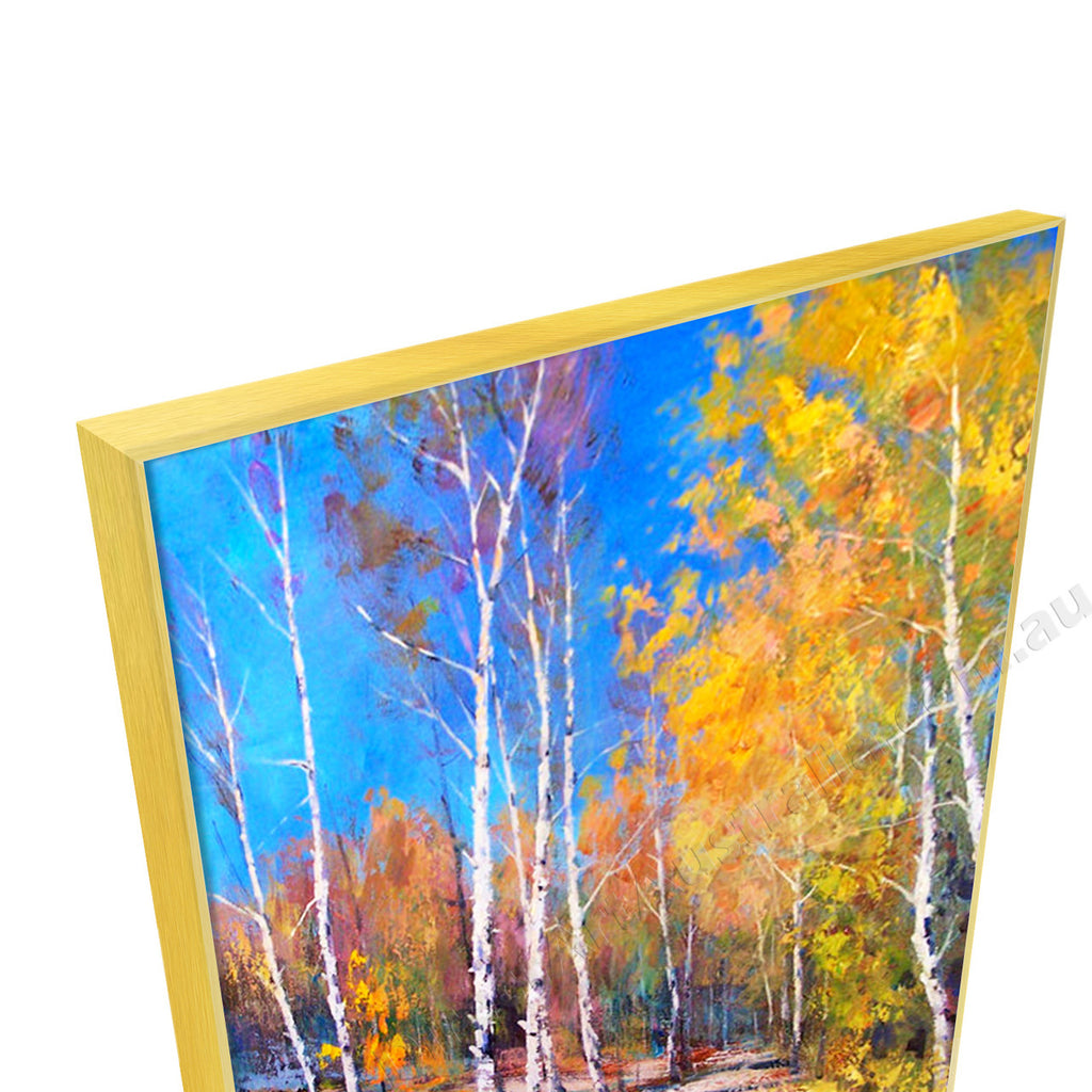 Gold Floating Frame
