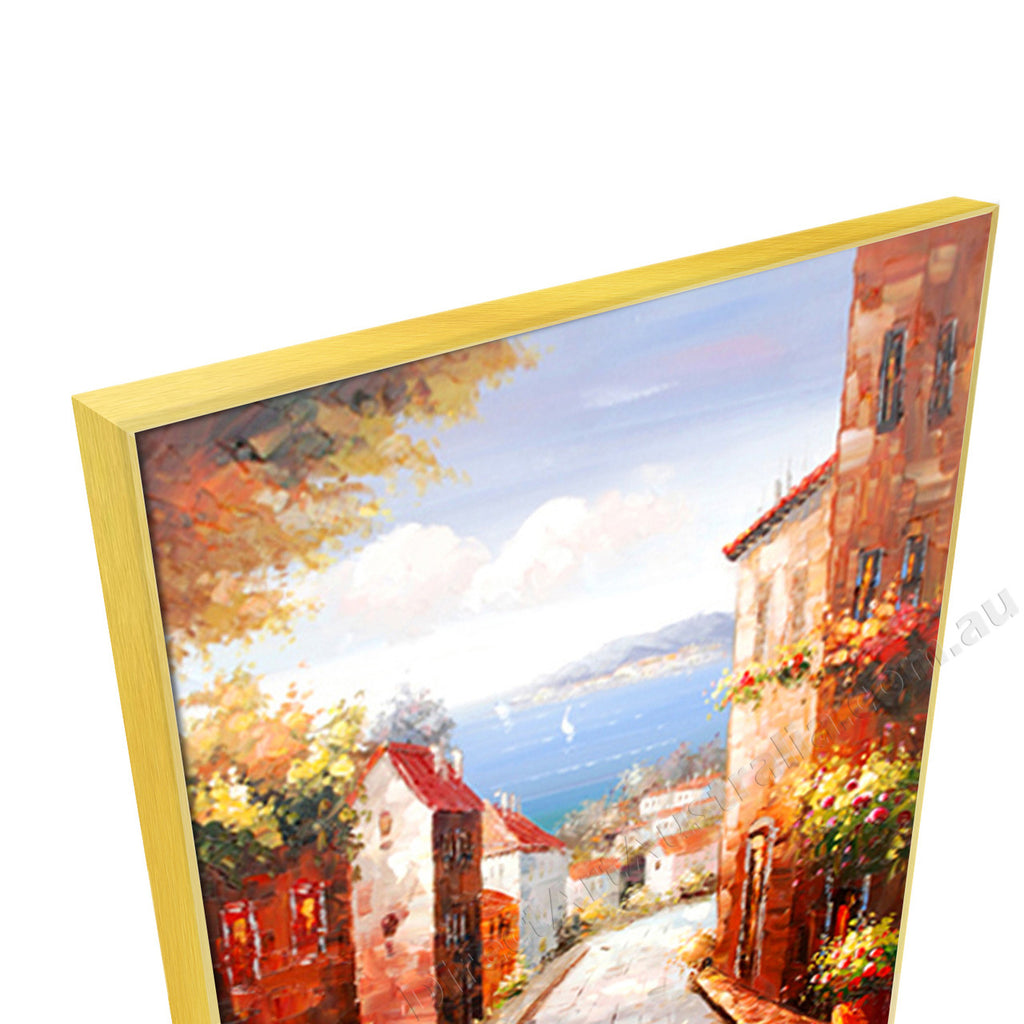 Gold Floating Frame