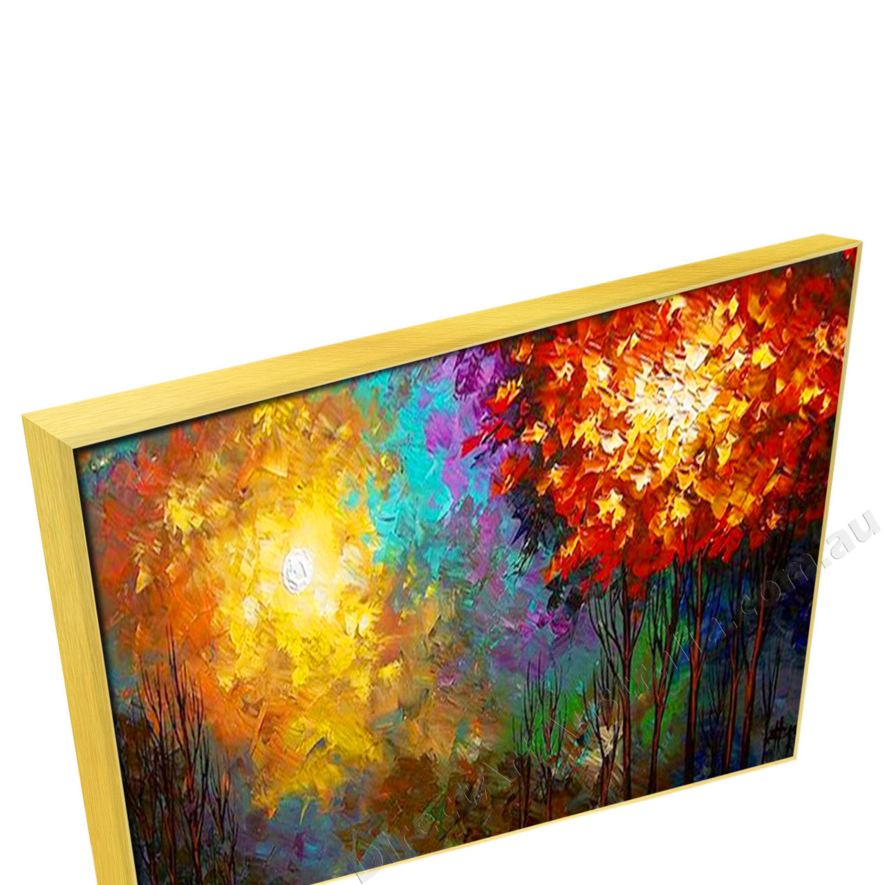 Gold Floating Frame