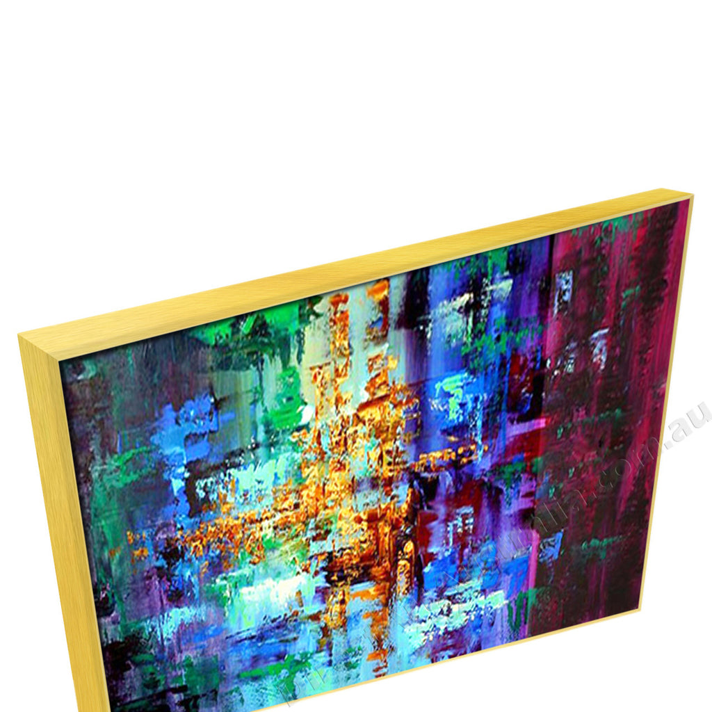 Gold Floating Frame