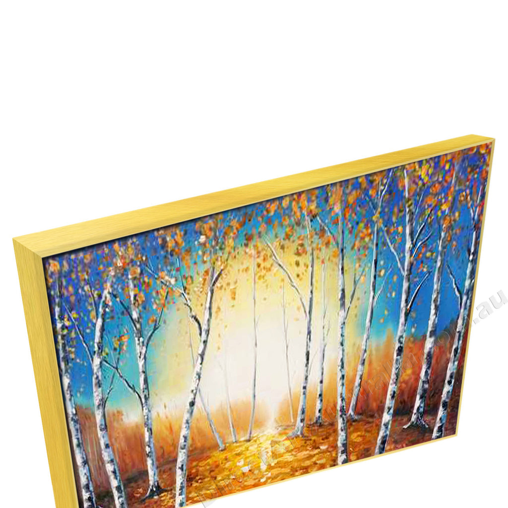 Gold Floating Frame