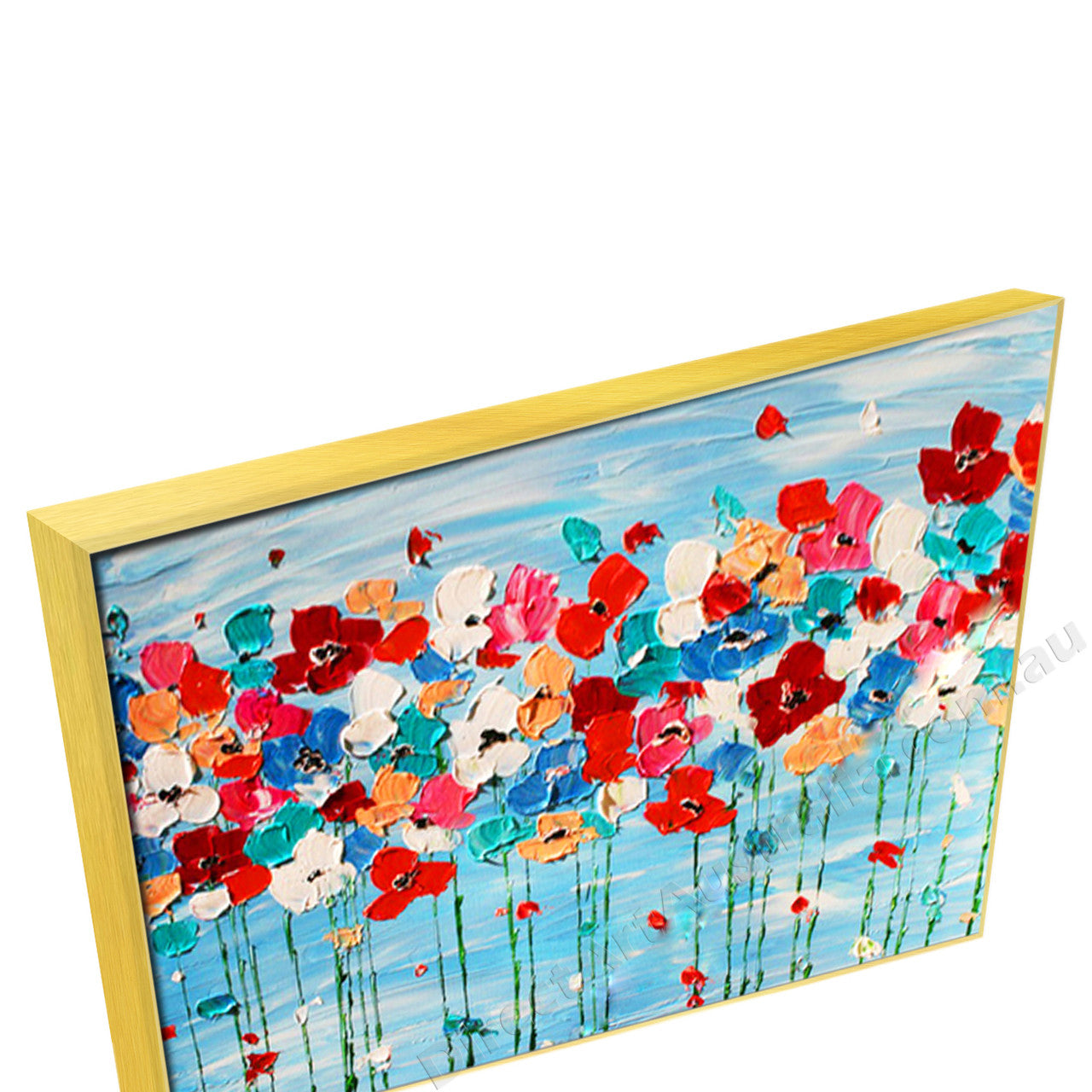 Gold Floating Frame