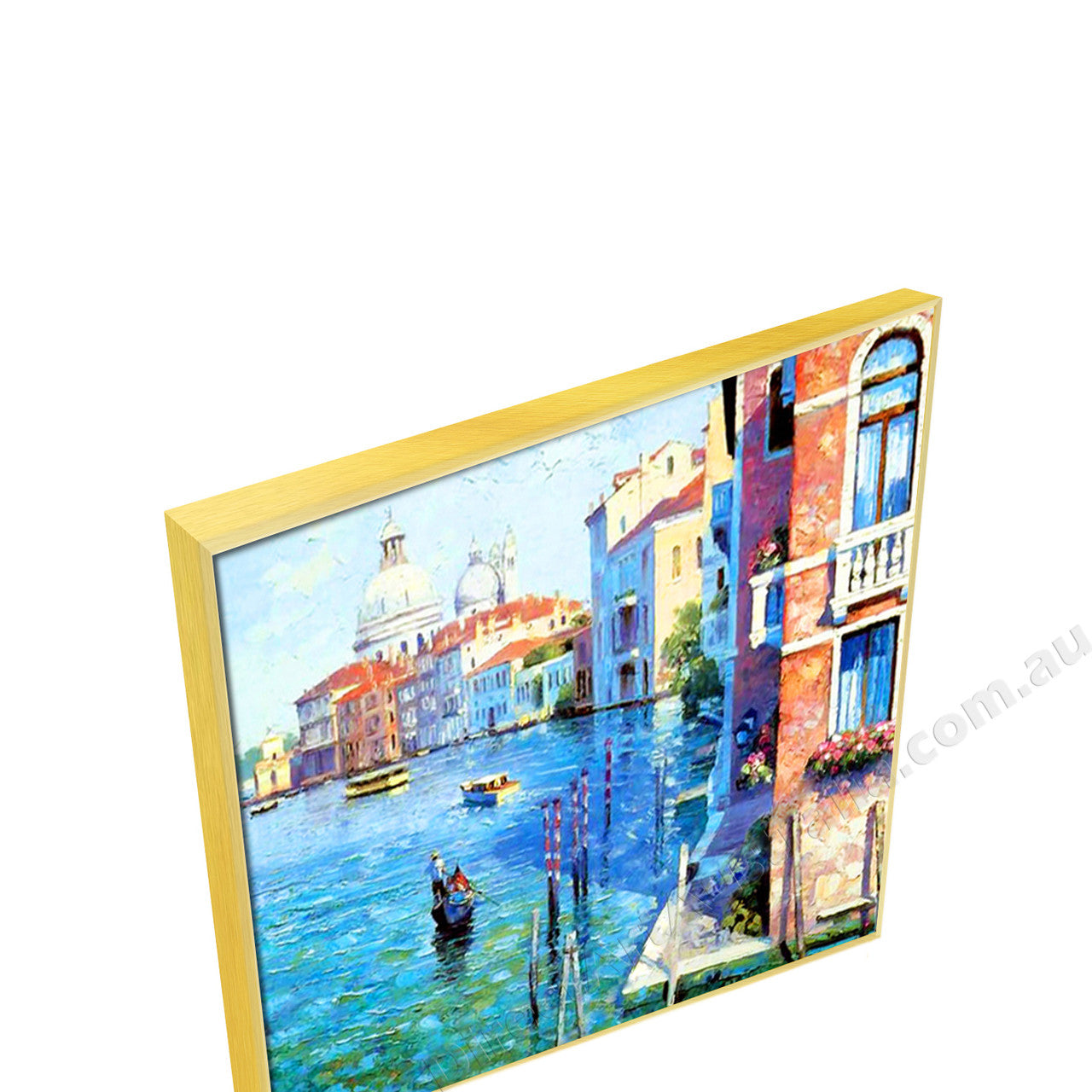 Gold Floating Frame