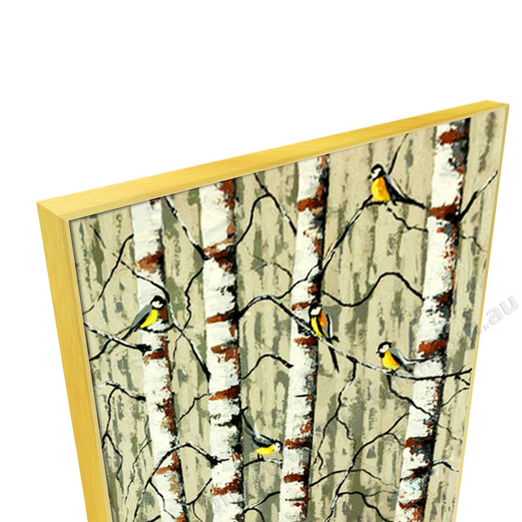 Gold Floating Frame