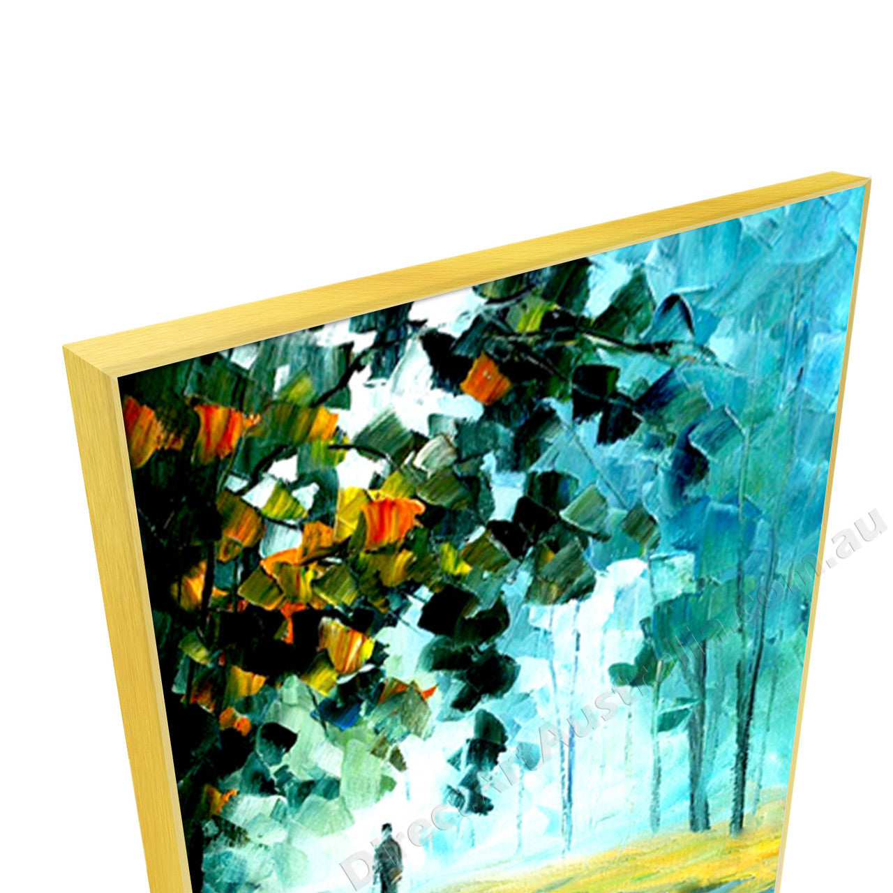 Gold Floating Frame
