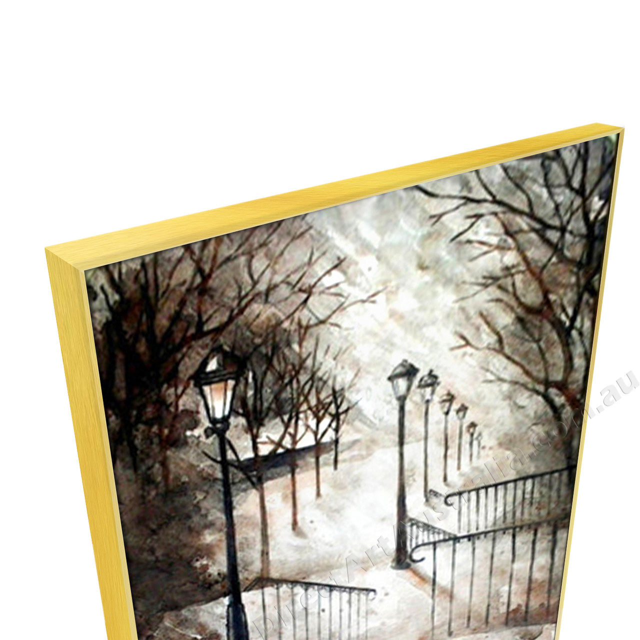 Gold Floating Frame