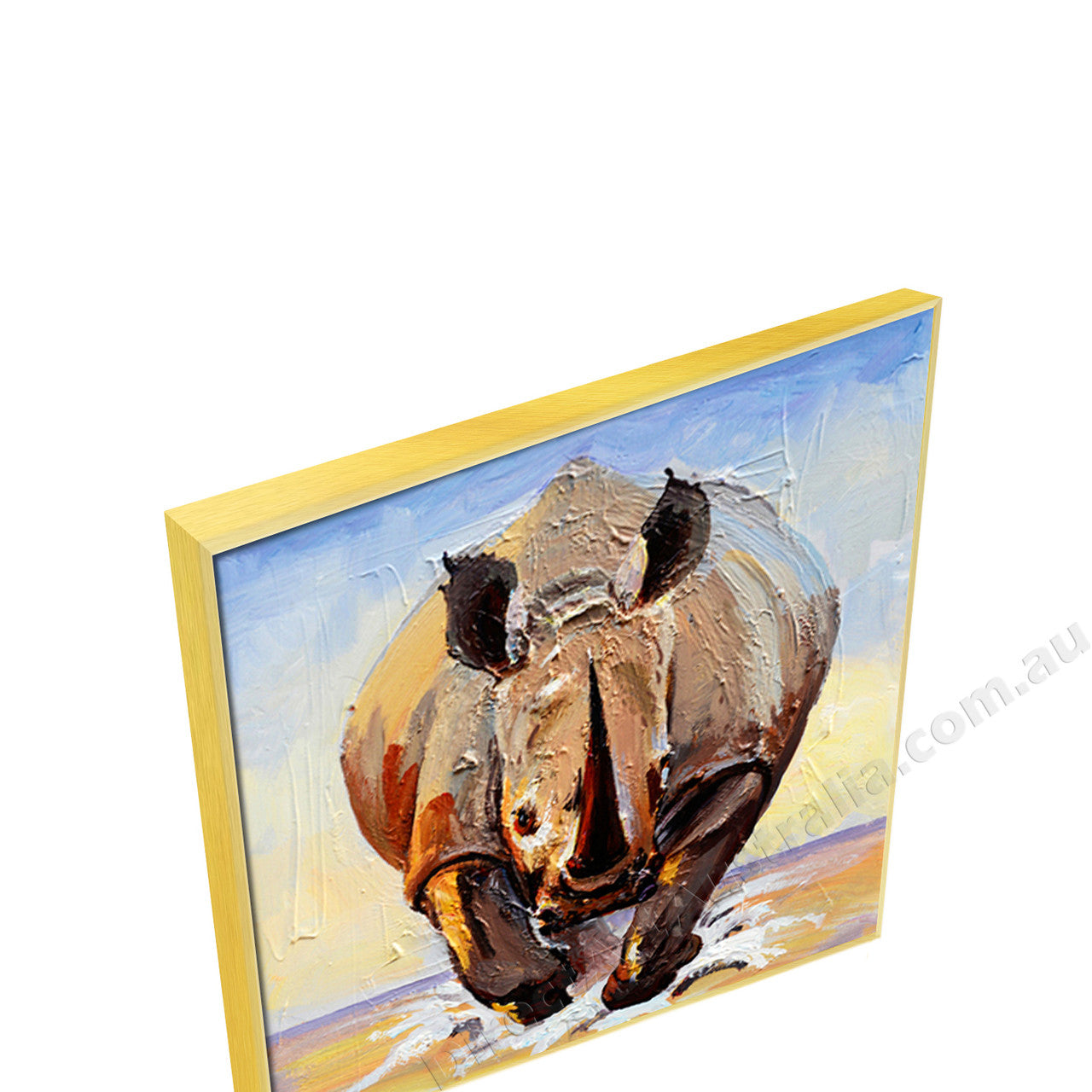 Gold Floating Frame