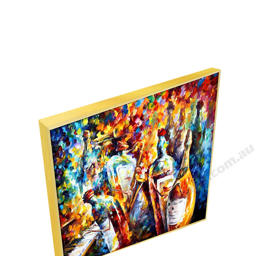 Gold Floating Frame