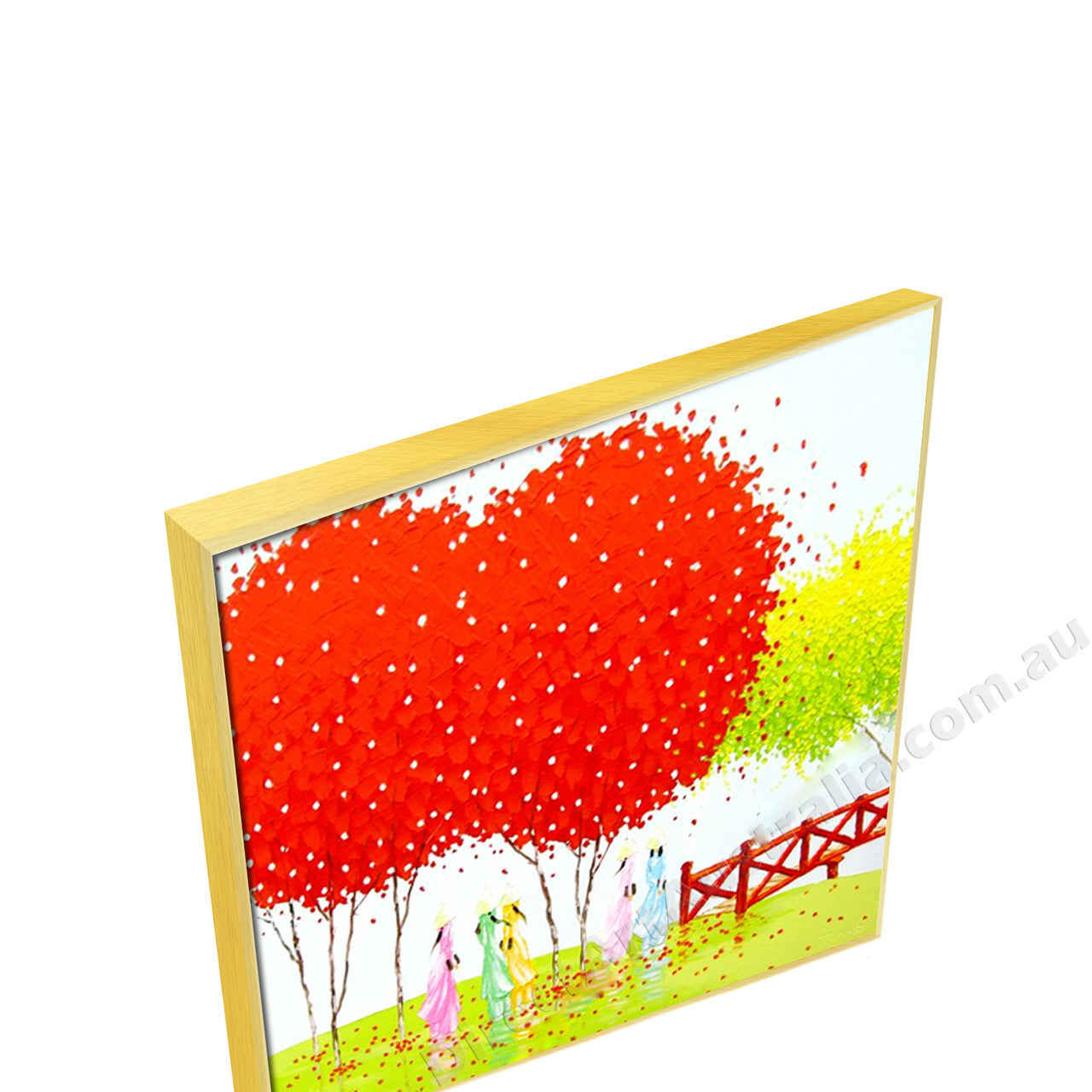 Gold Floating Frame