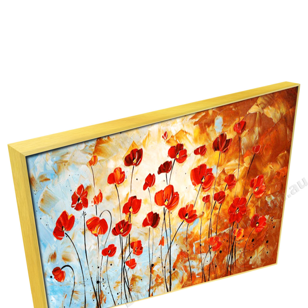 Gold Floating Frame