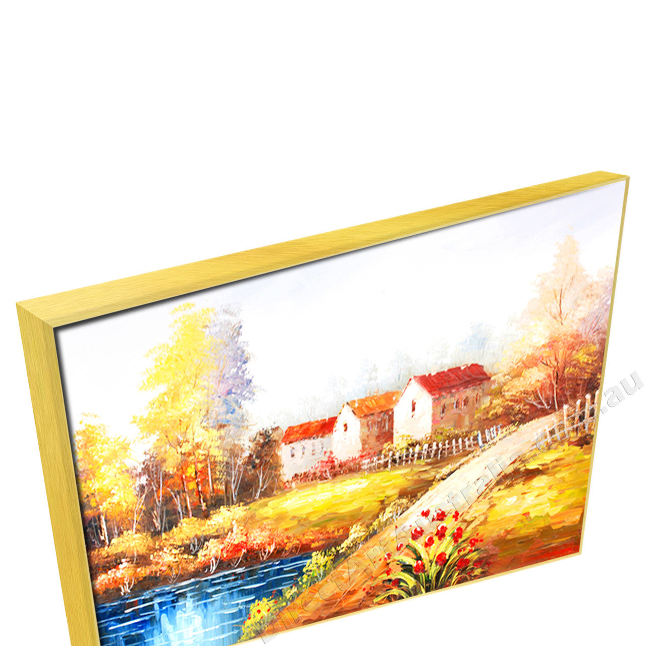 Gold Floating Frame