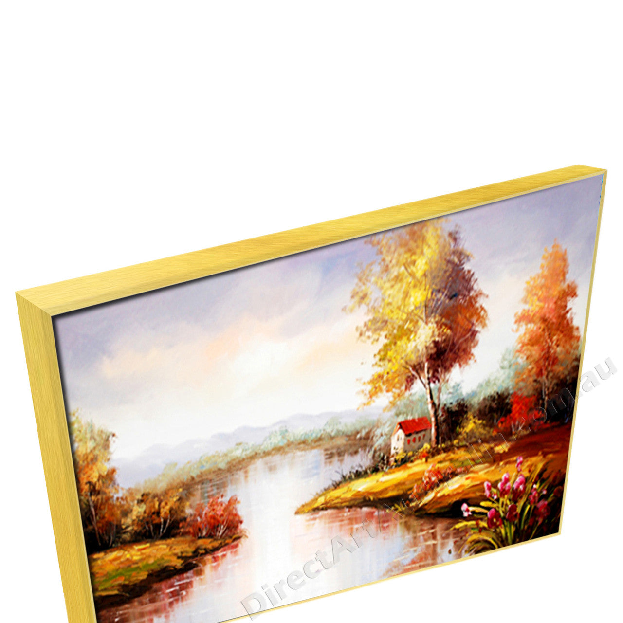 Gold Floating Frame