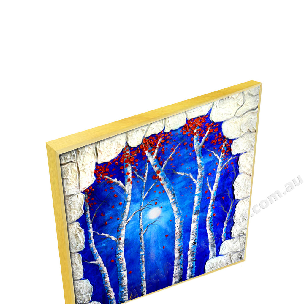 Gold Floating Frame