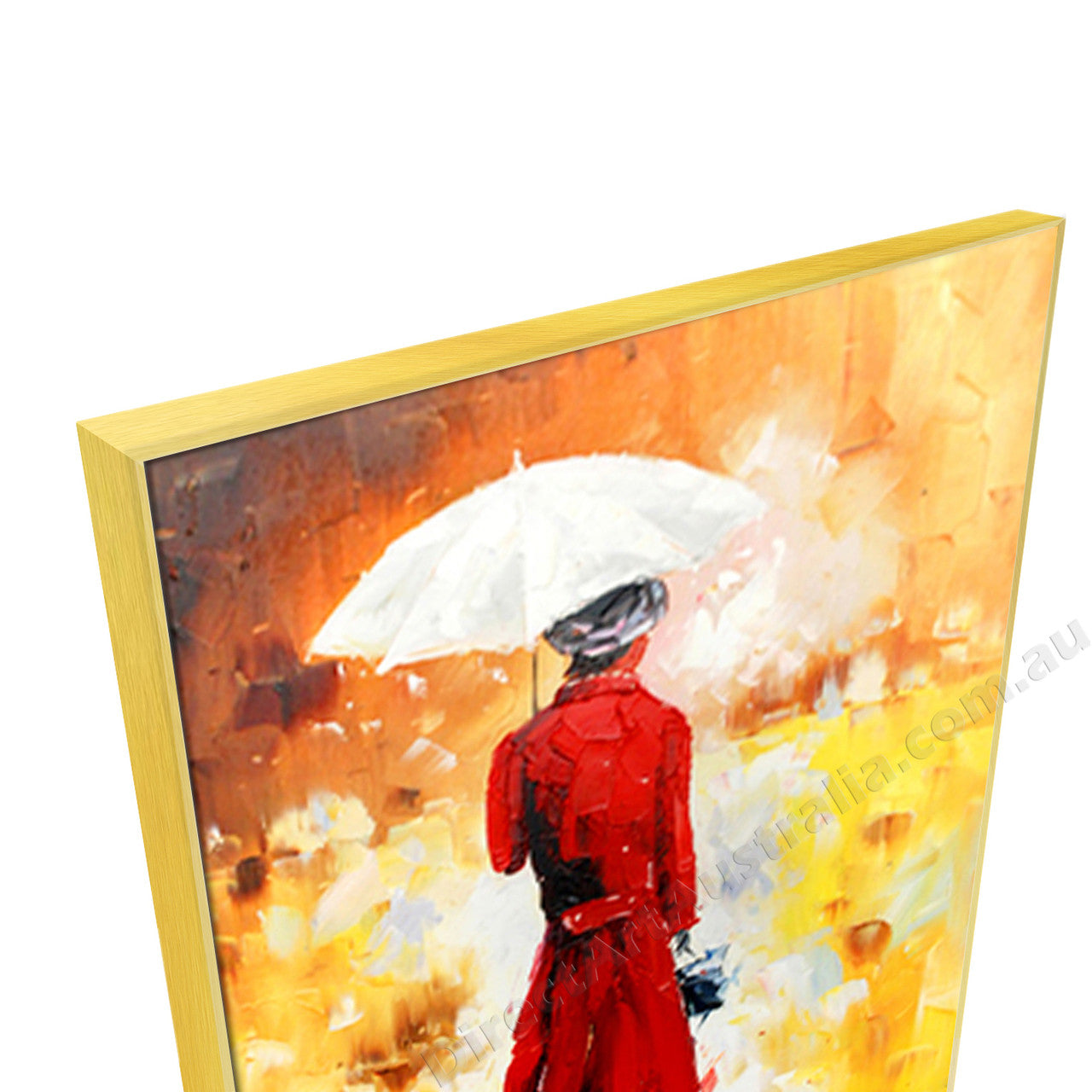 Gold Floating Frame