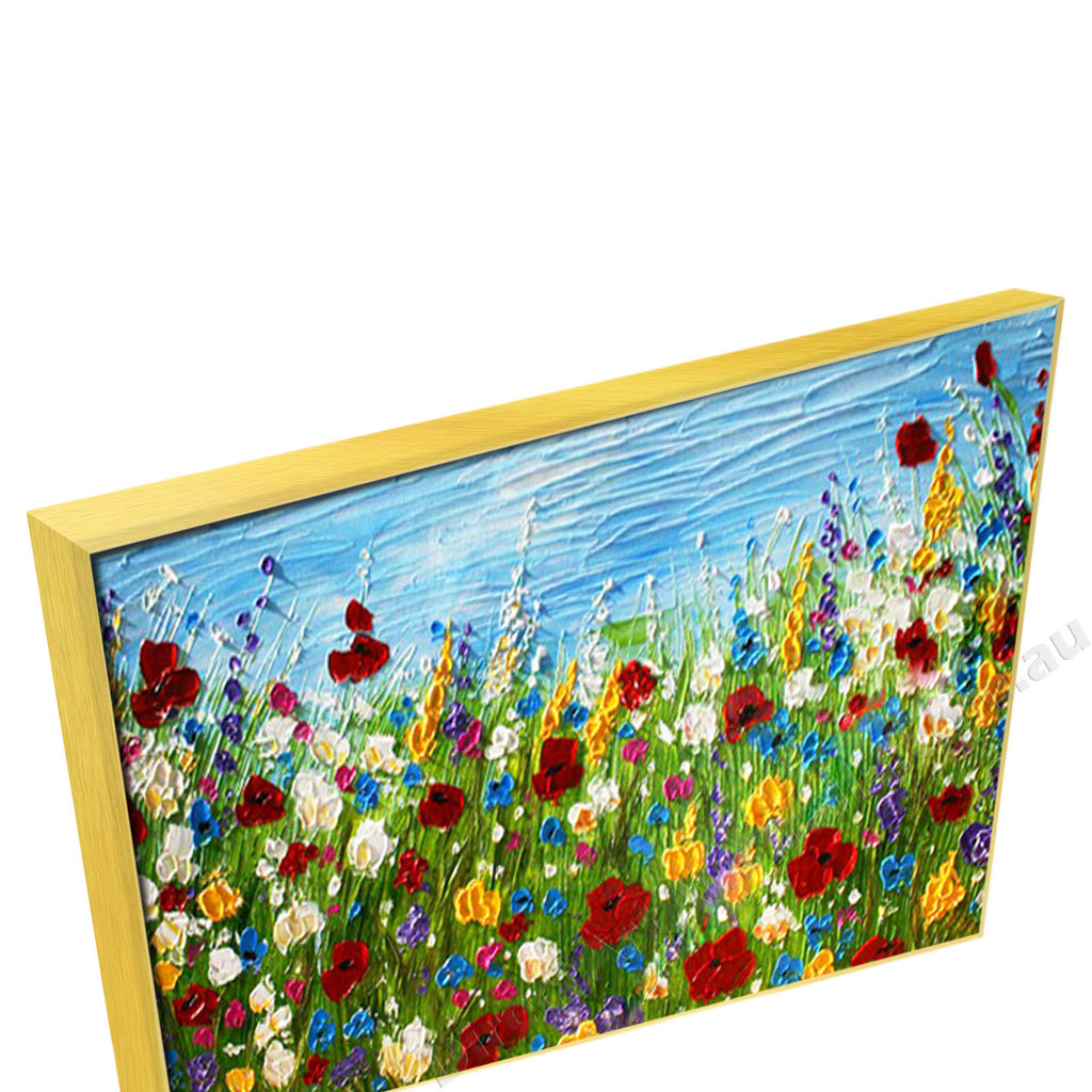 Gold Floating Frame