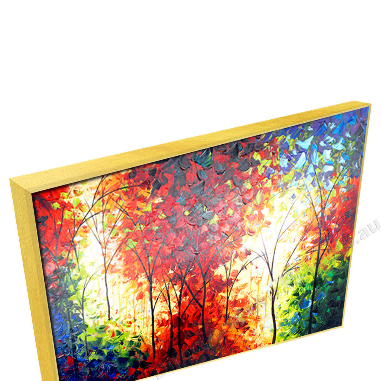 Gold Floating Frame