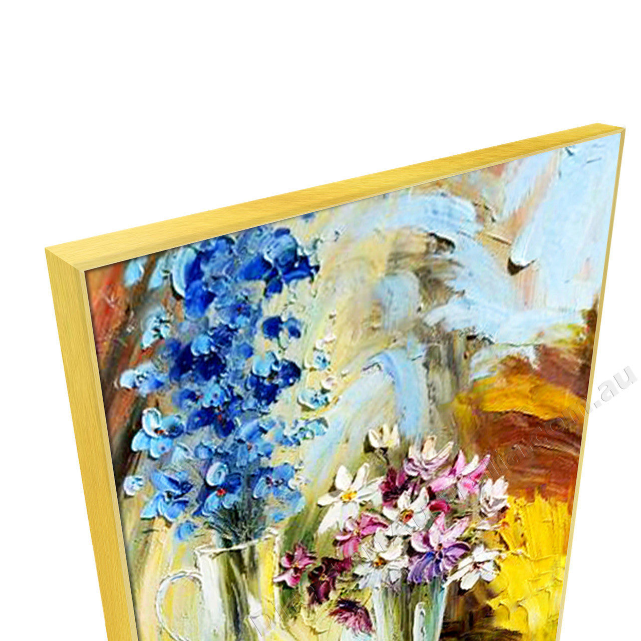 Gold Floating Frame
