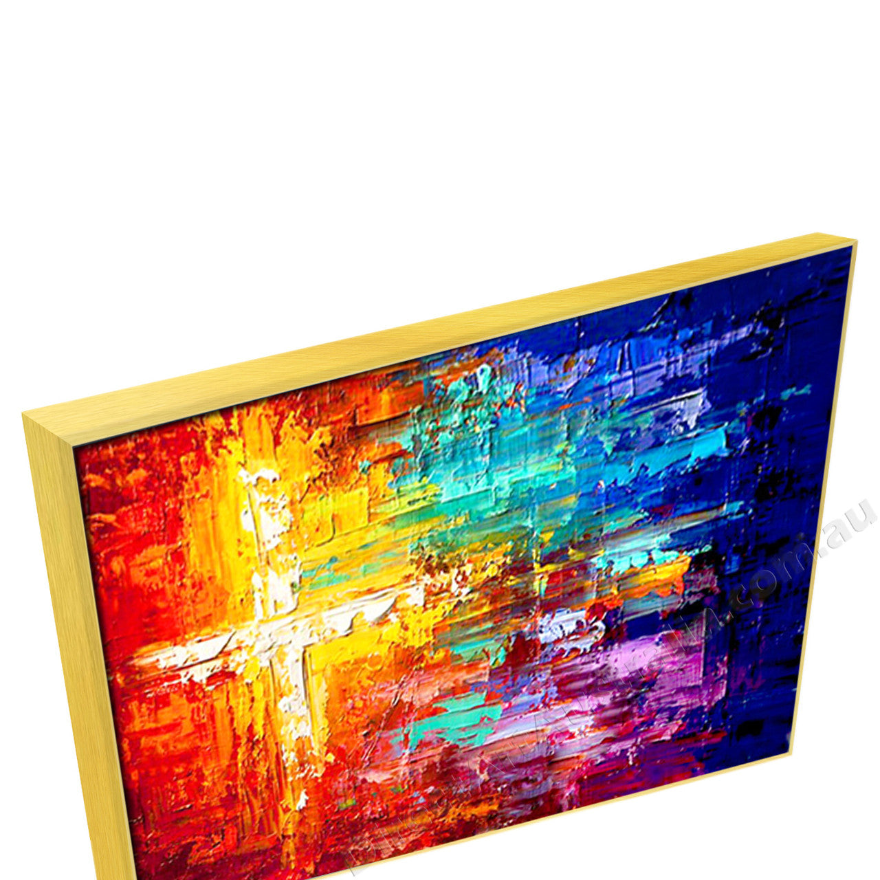 Gold Floating Frame