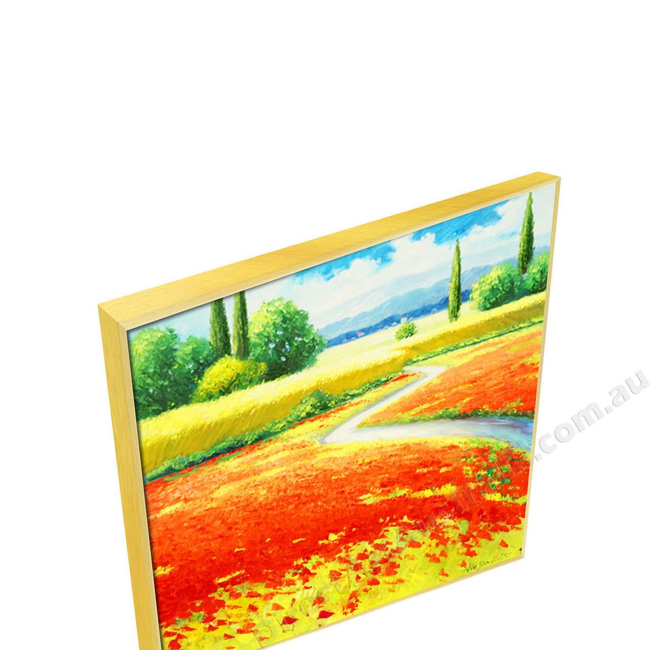 Gold Floating Frame